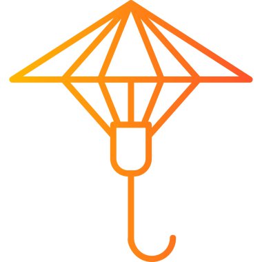Umbrella icon modern vector illustration