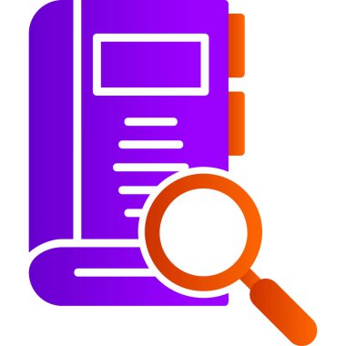 Ara. Web simgesi basit illüstrasyon 