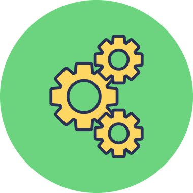 Ayarlama. Web simgesi basit tasarım