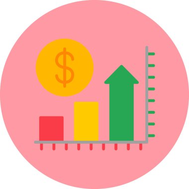 iş grafiği vektör illüstrasyonu