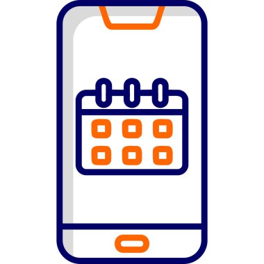 Smartphone Simgesi, vektör illüstrasyonu