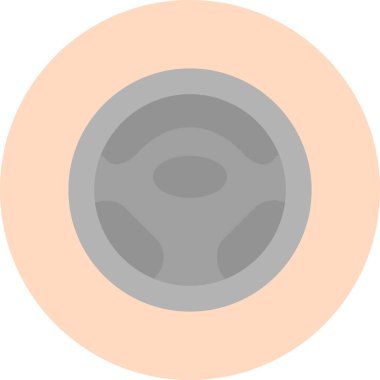 Direksiyon modern simgesi, vektör illüstrasyonu 