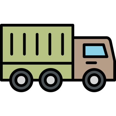 kamyon simgesi çizimi