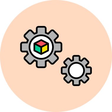 Ayarlama. Web simgesi basit tasarım