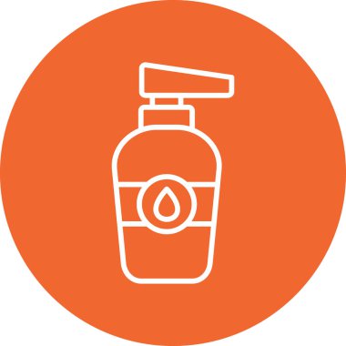 Bebek yağı modern ikon vektör illüstrasyonu