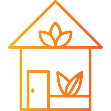 Bir eko simgesinin vektör illüstrasyonu