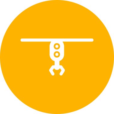 Robotic Arm modern vector icon illustration