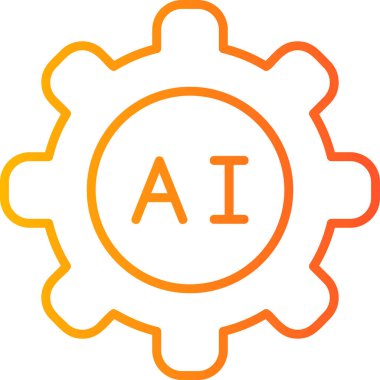 Ai Ayarları, vektör illüstrasyonu