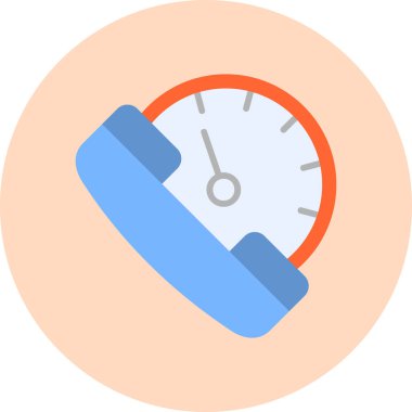 24 Hours Support icon modern vector illustration