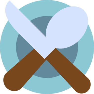 Menünün illüstrasyon vektör simgesi 