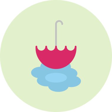 Umbrella icon modern vector illustration