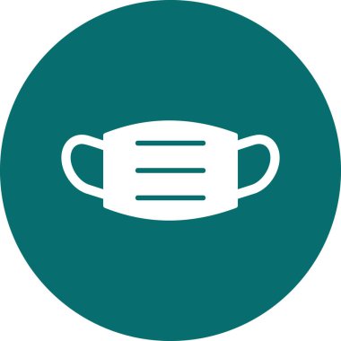 Tıbbi maske. Basit tasarım