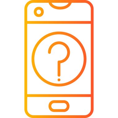 Yardım edin! Web simgesi basit illüstrasyon