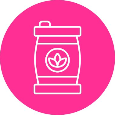 Fıçı modern simge vektör illüstrasyonu