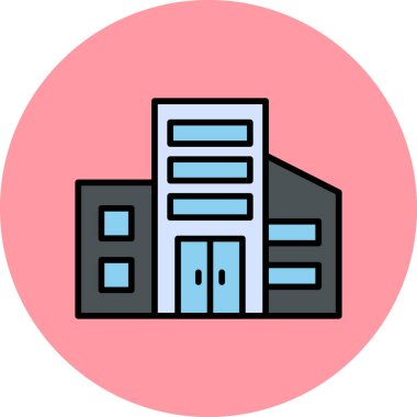 Yapı mimarisinin grafik illüstrasyonu