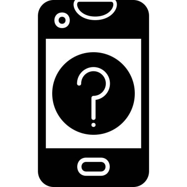 Yardım edin! Web simgesi basit illüstrasyon