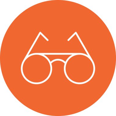 güneş gözlüğü ikonu vektör illüstrasyonu