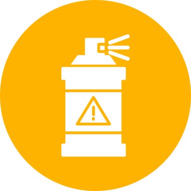 Aerosol ikonu. Basit tasarım