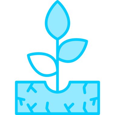 Sprout modern vector icon illustration