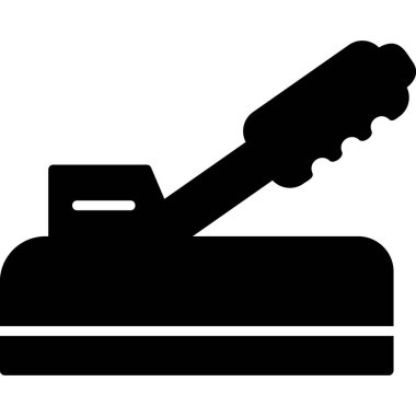 El freni web simgesi vektör çizimi