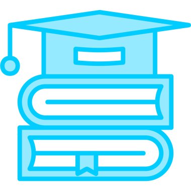 Kitap. Web simgesi basit illüstrasyon