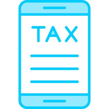 Smartphone Simgesi, vektör illüstrasyonu