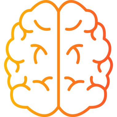 Brain modern vector icon illustration