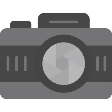 fotoğrafçılık filmi Kamera, illüstrasyon simgesi