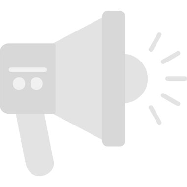 Hoparlör. Web simgesi basit tasarım