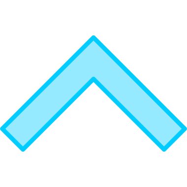 Tek bir sembol simgesinin vektör çizimi