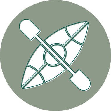 Kano teknesi simgesi, modern tasarım illüstrasyonu