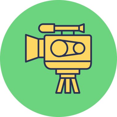 video camera. simple web design