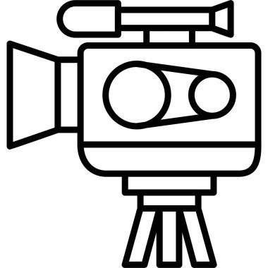 video camera. simple web design