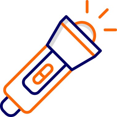 el feneri. Web simgesi basit illüstrasyon 