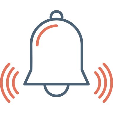 Alarm saat vektör simgesi