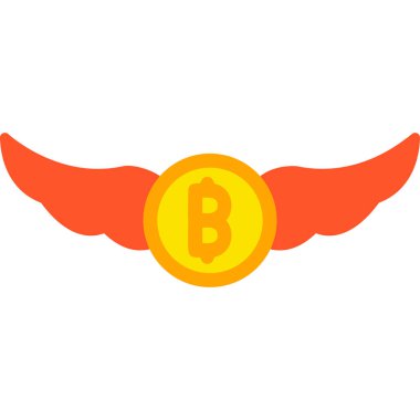 Para için. Web simgesi basit illüstrasyon