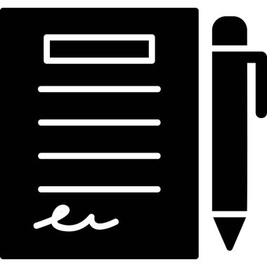 Planlayıcı web simgesi basit illüstrasyon