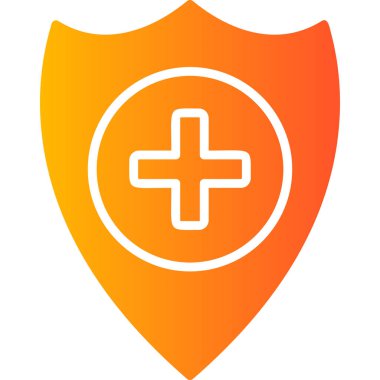 Sağlık hizmetleri modern simgesi, vektör illüstrasyonu