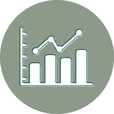 bar chart. simple web illustration