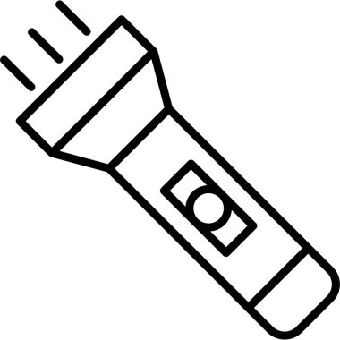 el feneri. Web simgesi basit illüstrasyon 