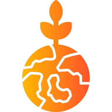 Yeşil, modern ikon vektör illüstrasyonuna git