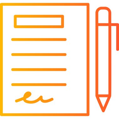 Planlayıcı web simgesi basit illüstrasyon