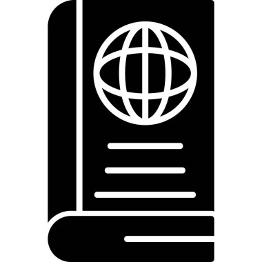 World Book icon modern vector illustration