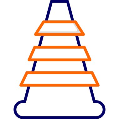 Koni modern simge, vektör çizimi\\