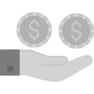 Bölünmeler. Web simgesi vektör illüstrasyonu 