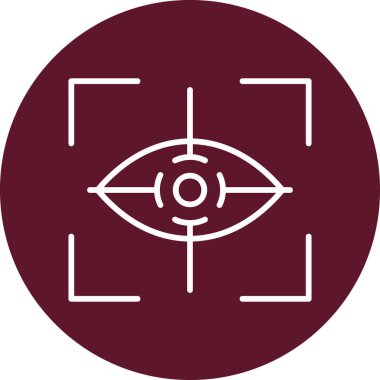 Web simgesi vektör illüstrasyonuna odaklan