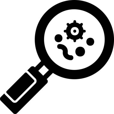 Denetim vektörü düz renk simgesi