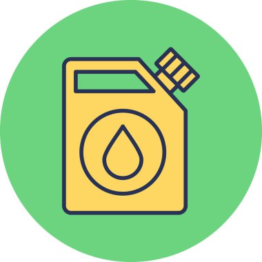 Fuel Cane  icon vector illustration