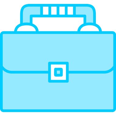 Çanta. Web simgesi basit tasarım 