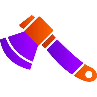 Balta simgesi vektör illüstrasyonu 